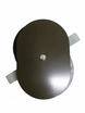 Hand Hole Cover - 4"x6" - Oval - Steel