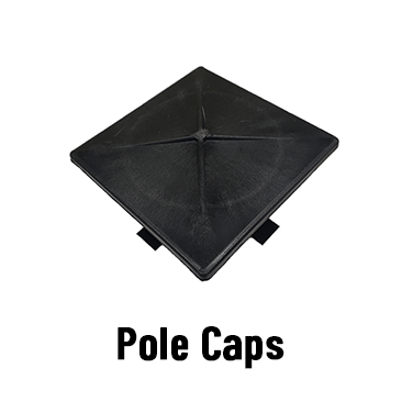 Buy Light Pole Caps - Round & Square Pole | Light Pole Covers