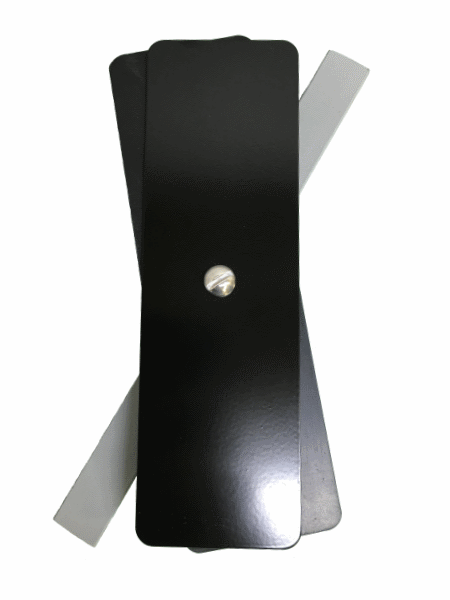 Hand Hole Cover - 2.25"x7.25" - Flat Rectangular - Steel