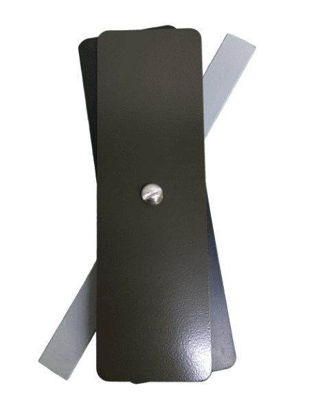 Hand Hole Cover - 2.25"x7.25" Flat Rectangular Steel  - Bronze